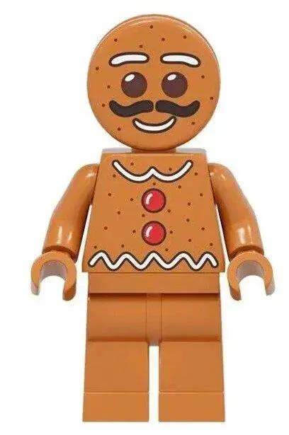 Gingerbread Couple Custom Minifig Set – Sweet Holiday Duo - ToylandEU