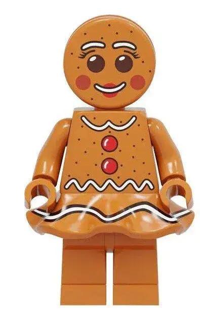  Gingerbread Minifig Set Couple Custom Holiday Duo -  ToylandEU™