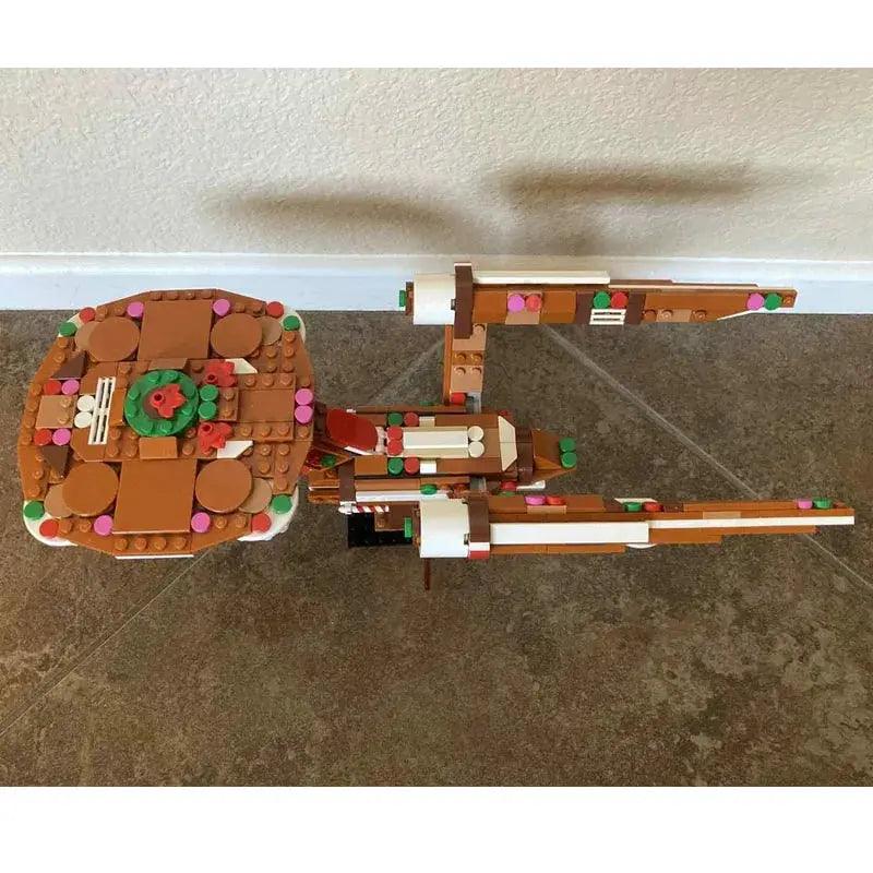  Gingerbread Space Fighter Building Blocks 458 PCS Fun -  ToylandEU™
