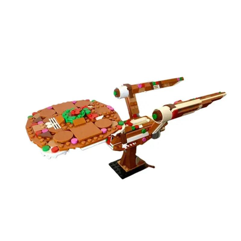  Gingerbread Space Fighter Building Blocks 458 PCS Fun -  ToylandEU™