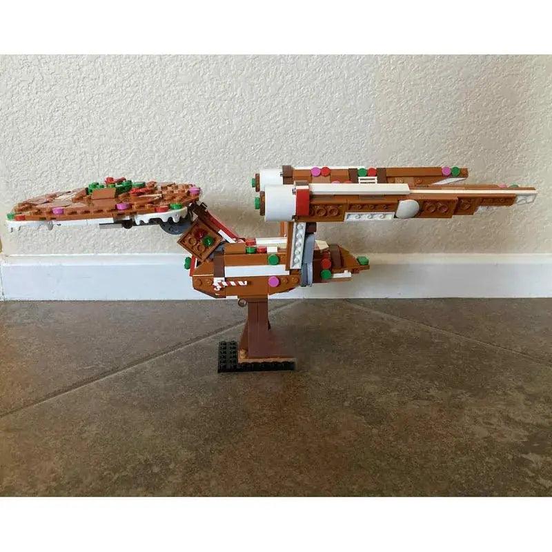  Gingerbread Space Fighter Building Blocks 458 PCS Fun -  ToylandEU™
