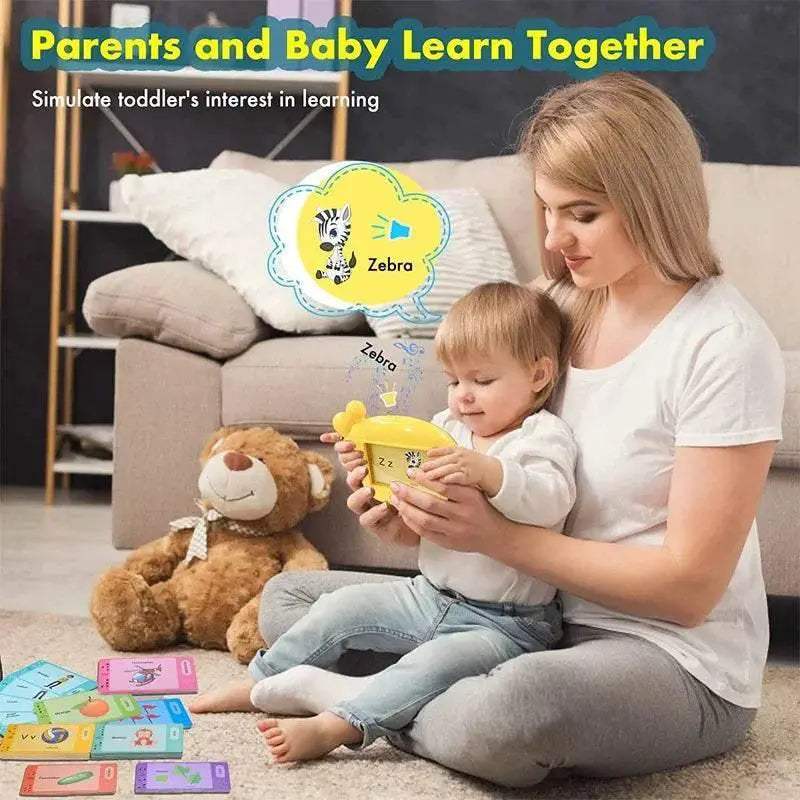 Giraffe Flash Card Reader Sight Words Language Games Learning English Russian Machine Kids Early Education Toy for Toddlers Gift - ToylandEU