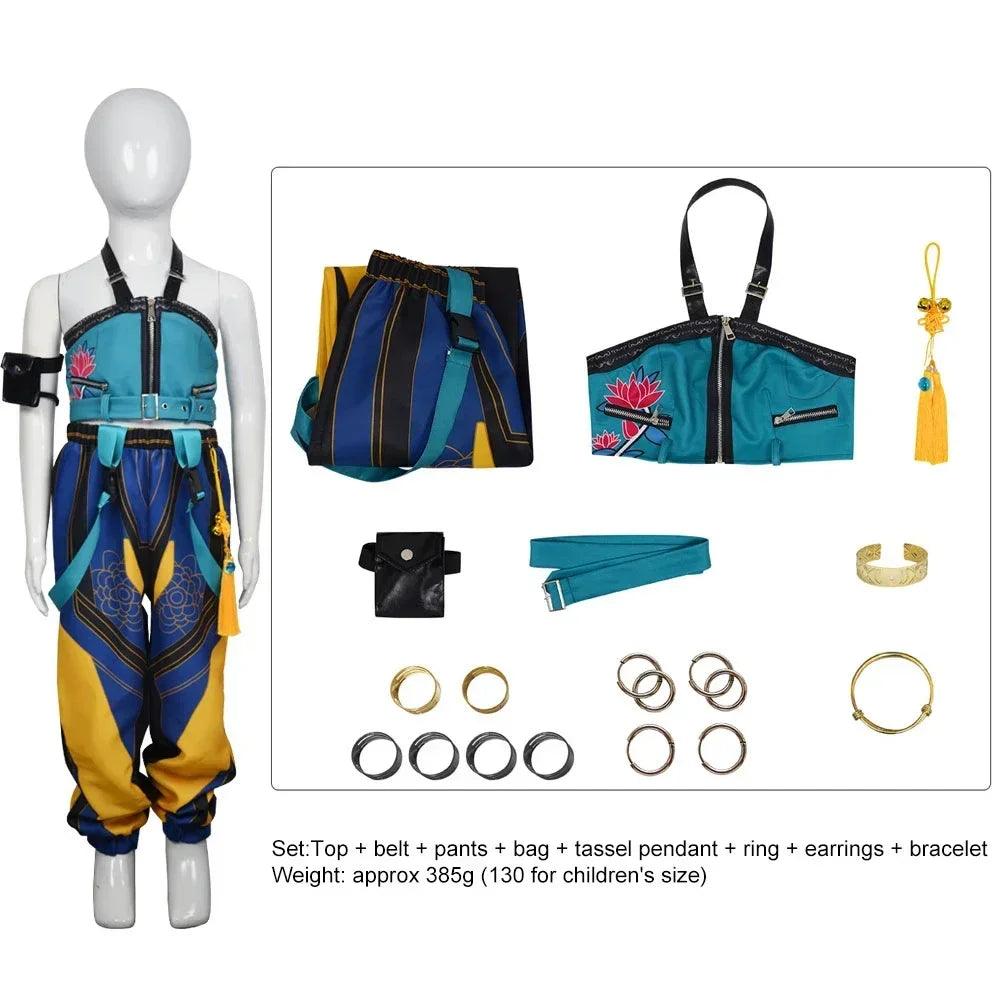 Girls Anime Costume | Jacket Cosplay Set | Toylandeu™