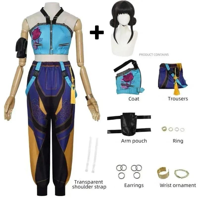 Girls Anime Costume | Jacket Cosplay Set | Toylandeu™