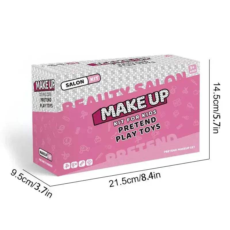 Girls Beauty Salon Set Kids Makeup Kit for Pretend Play - ToylandEU