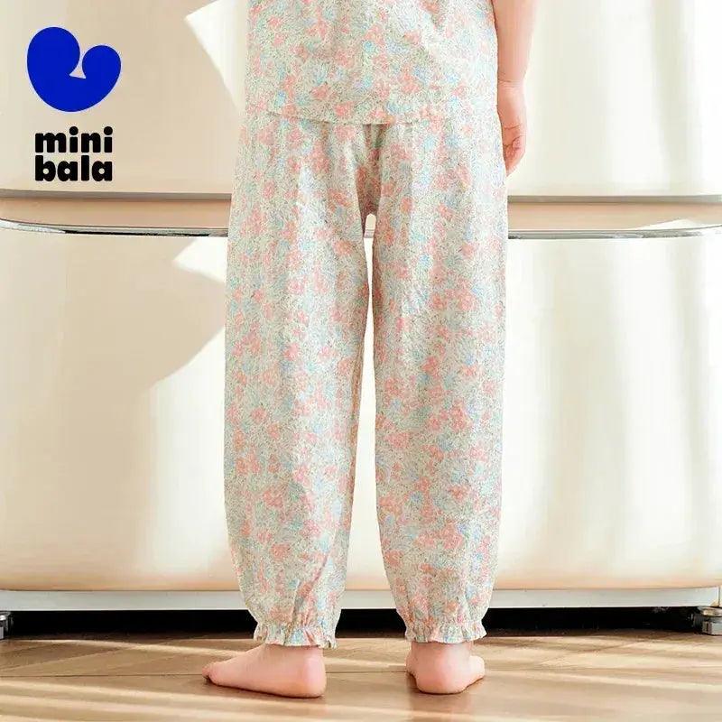  Girls Cotton Sleep Pants Soft Breathable Loungewear -  ToylandEU™