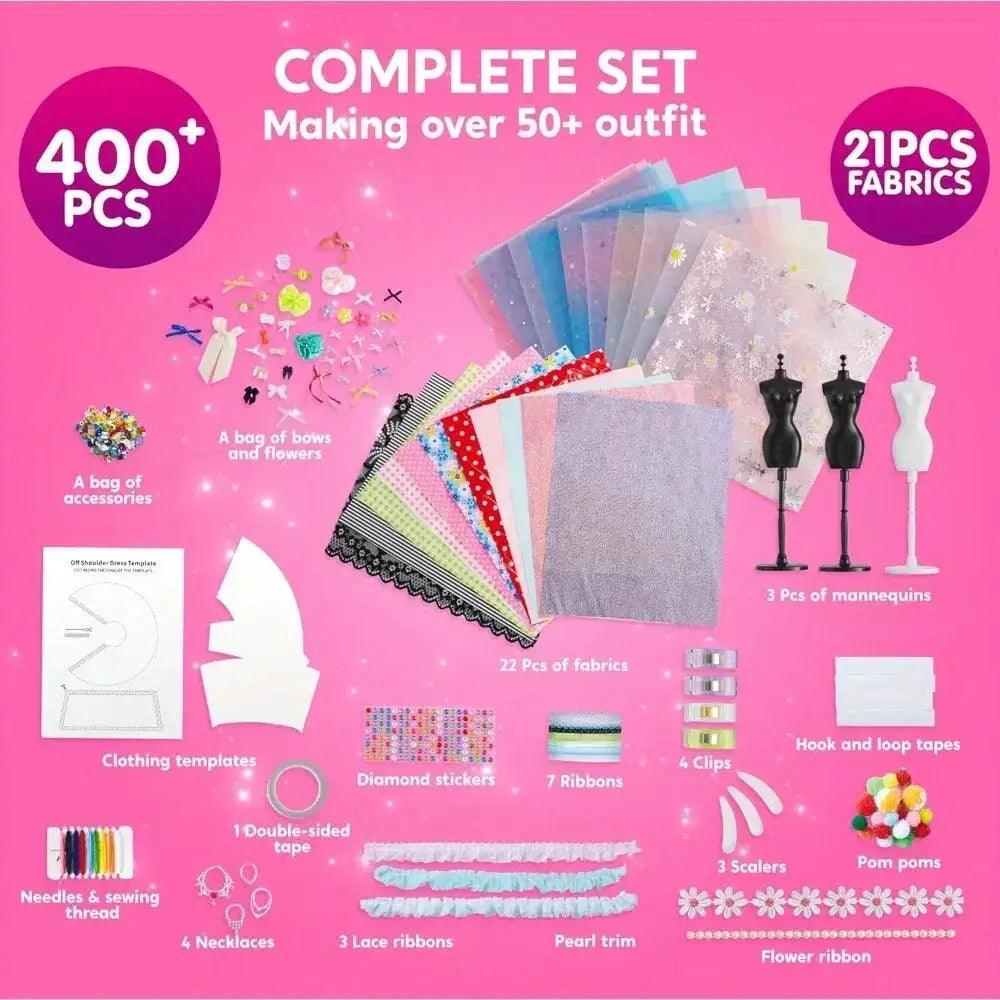  Girls Fashion Design Craft Kit 3 Mannequins Bundle -  ToylandEU™