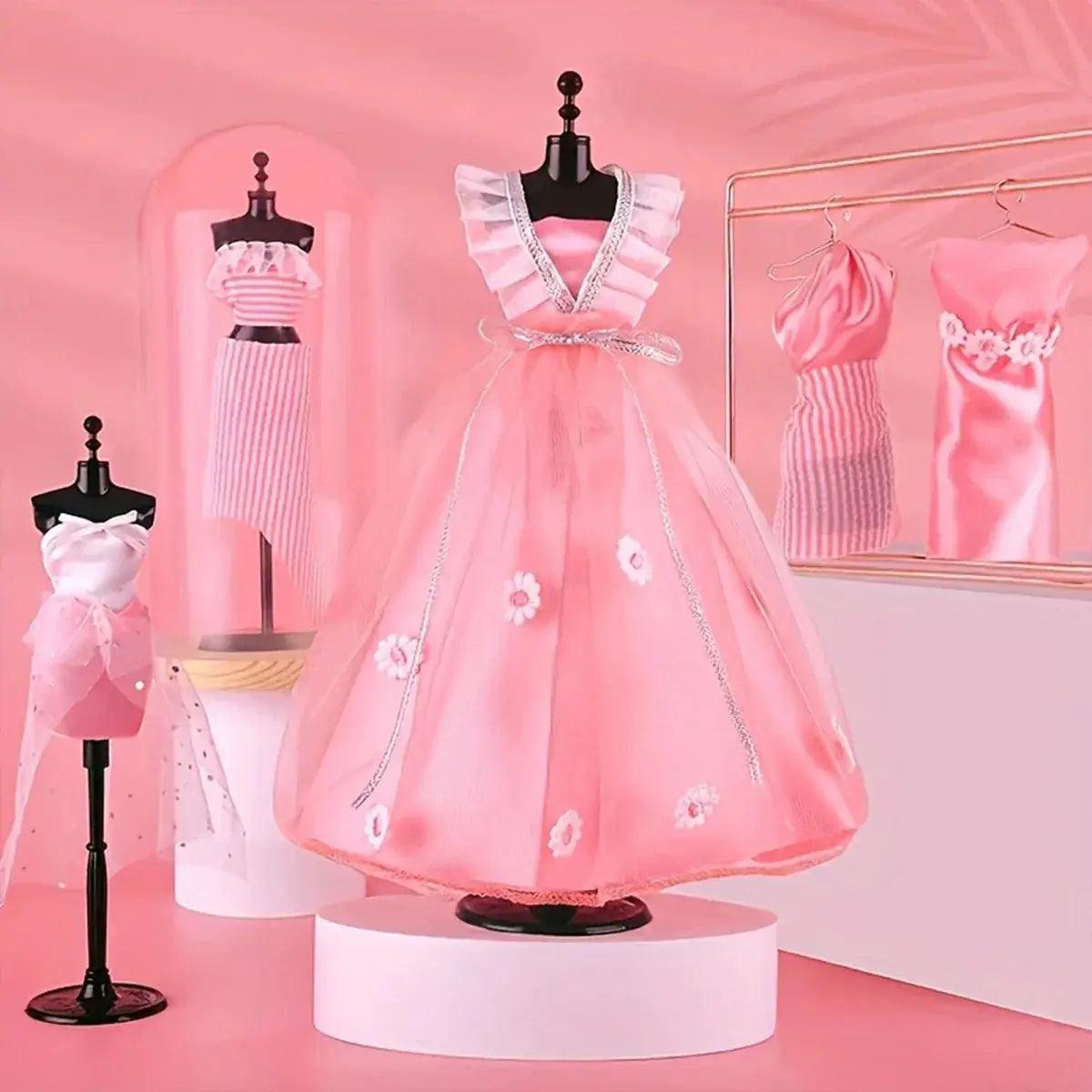  Girls Fashion Designer Kit DIY Paste Art Creative Gift -  ToylandEU™
