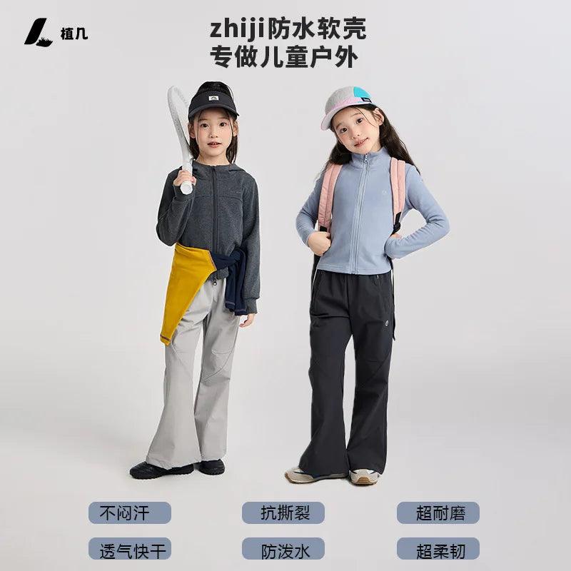 Girls Flared Pants | Waterproof Lightweight | Toylandeu™
