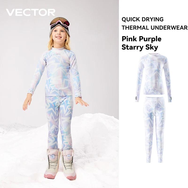 Girls Fleece Thermal Set | Soft Stretch Fit | Toylandeu™