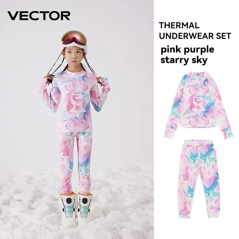 Girls Fleece Thermal Set | Soft Stretch Fit | Toylandeu™