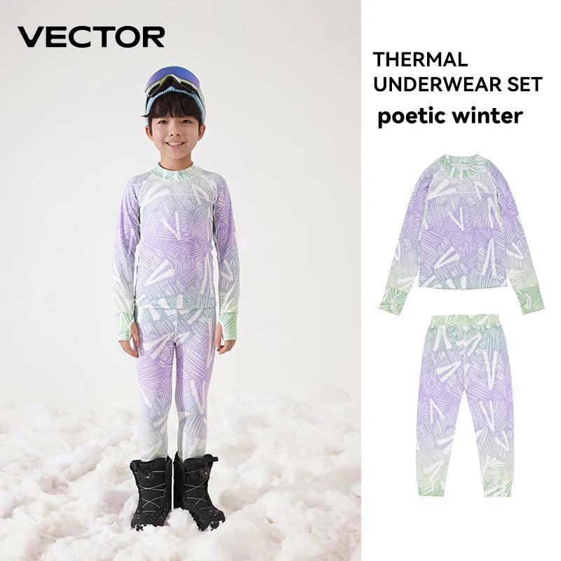 Girls Fleece Thermal Set | Soft Stretch Fit | Toylandeu™