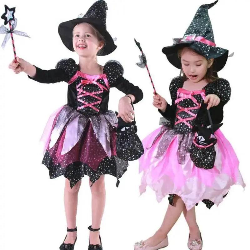  Girls' Glow-in-the-Dark LED Witch Dress for Halloween & Cosplay -  ToylandEU™