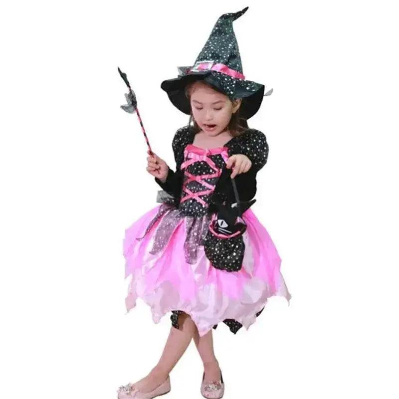  Girls' Glow-in-the-Dark LED Witch Dress for Halloween & Cosplay -  ToylandEU™