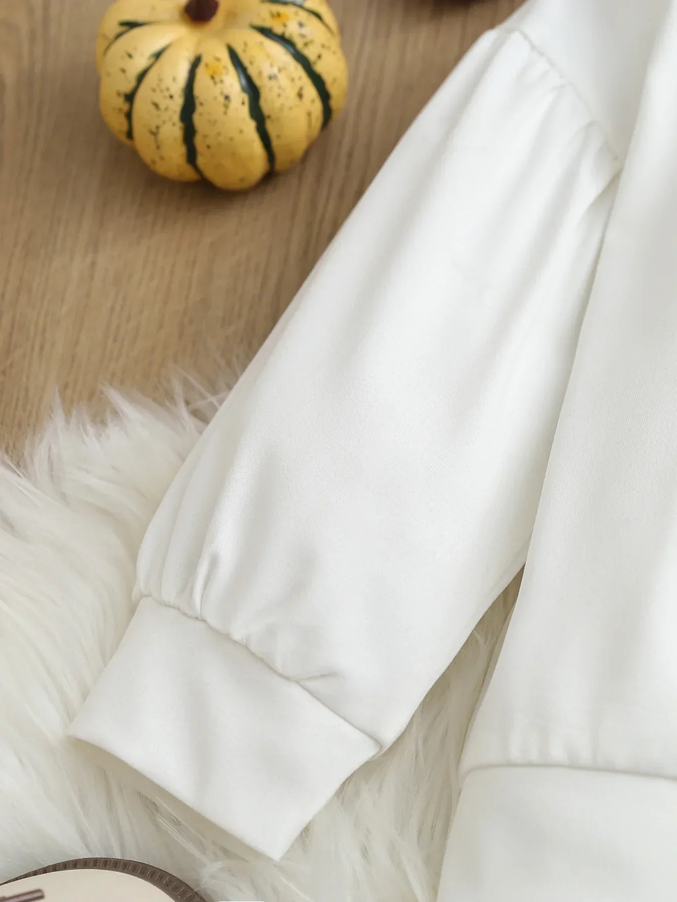 Girls Halloween Knit Heart Print Shirt And Corduroy Skirt With Belt Set 4-6Y - ToylandEU