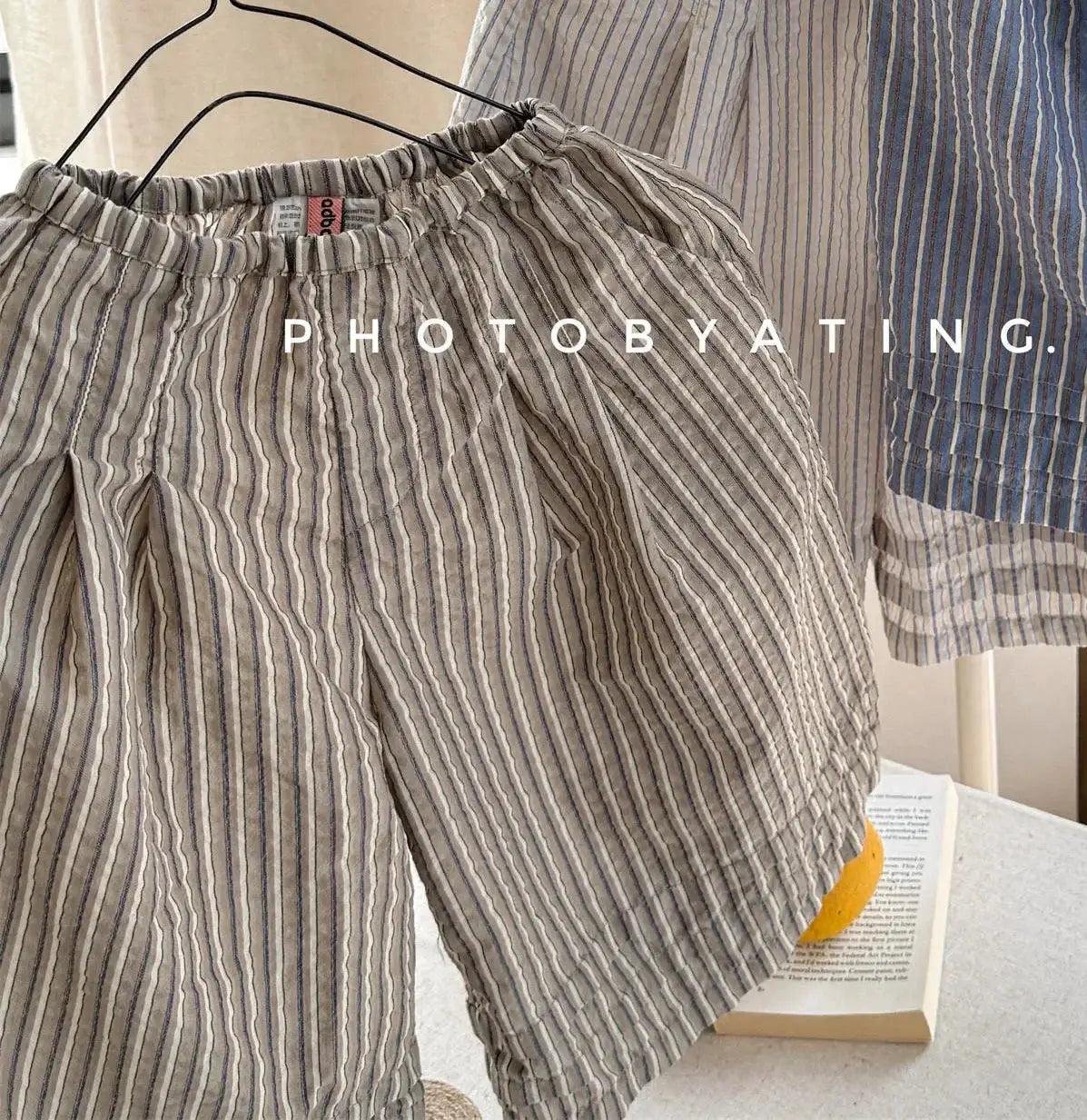  Girls Mosquito Proof Capri Pants Breathable Linen Cotton -  ToylandEU™