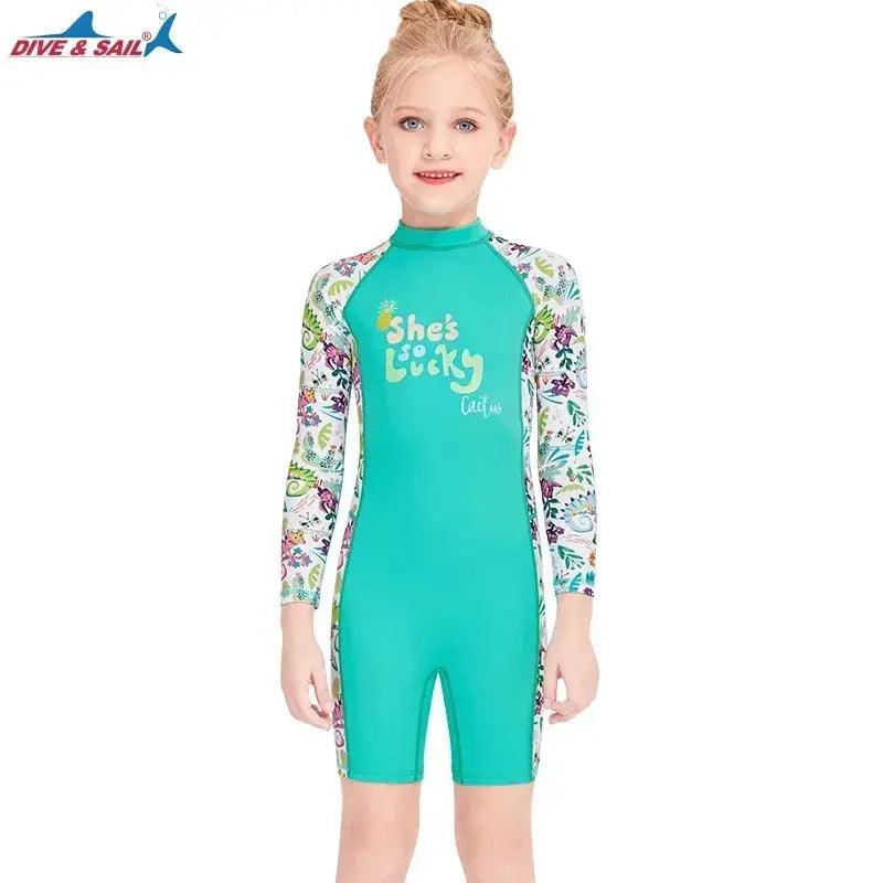  Girls Neoprene Wetsuit 1mm Quick Dry UV Protection -  ToylandEU™