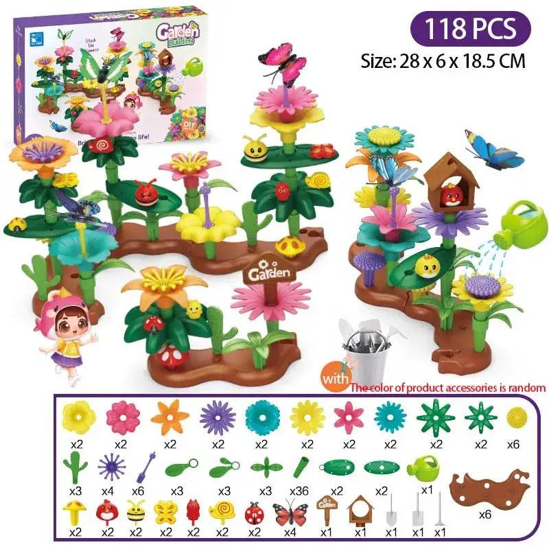  Girls Ocean Coral Building Blocks Creative CE Certified -  ToylandEU™