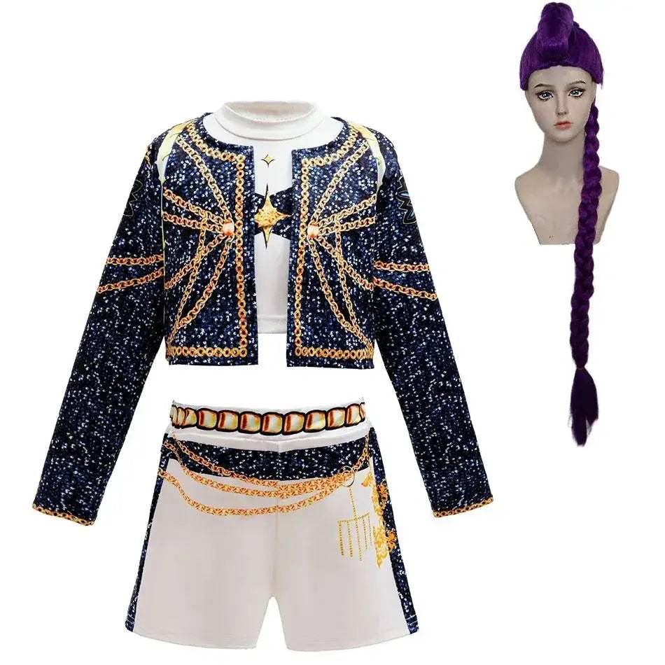 Girls Premium Cosplay Costume Set for Stage Performances - ToylandEU