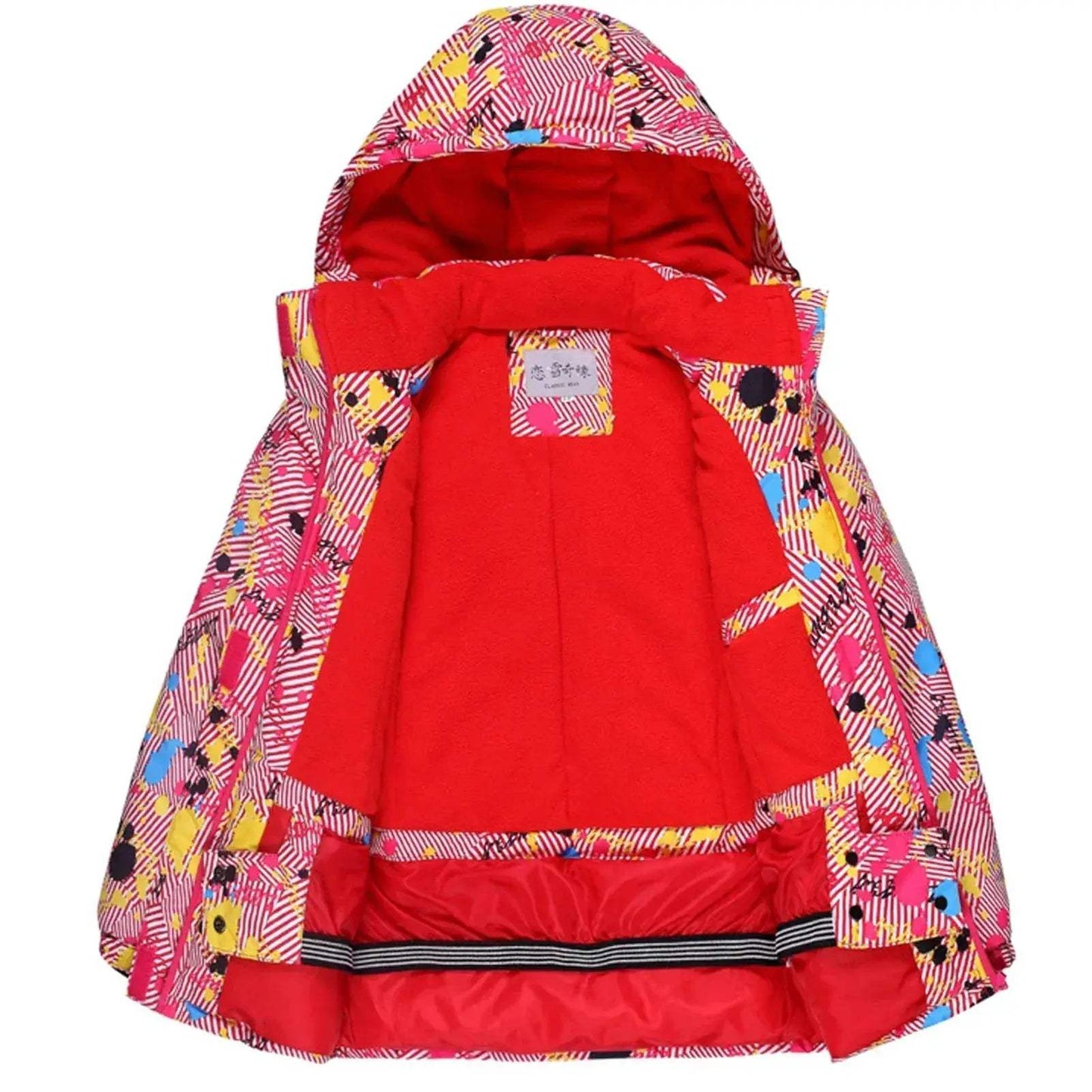Girls Ski Jacket Snow Bibs Set Waterproof Warm Windproof - ToylandEU