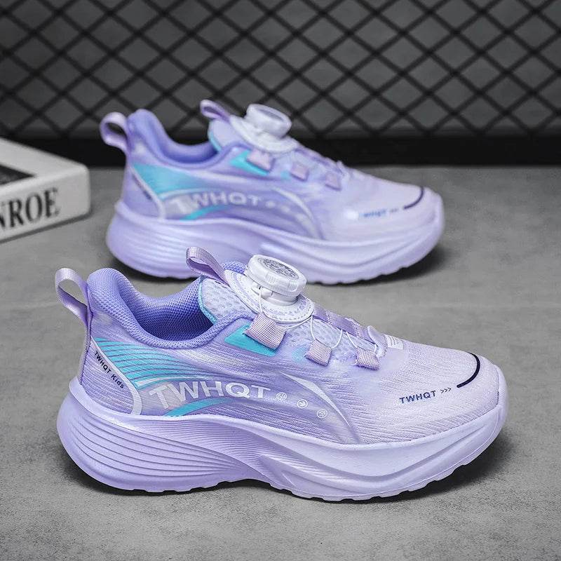 Girls Sneakers Lightweight Mesh Breathable Comfortable Outdoor School Training Running Shoes for Kids - ToylandEU