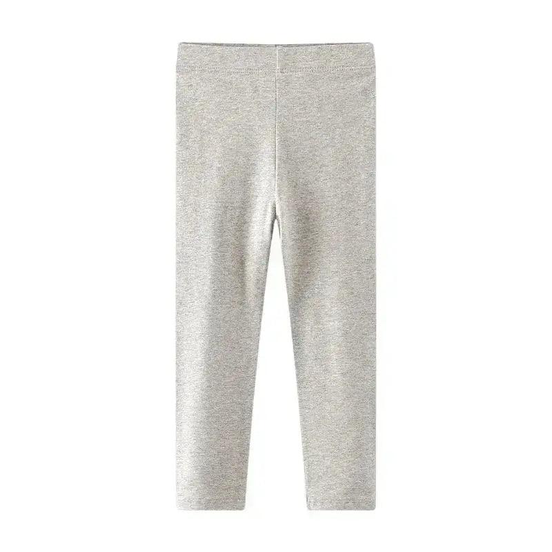  Girls Solid Color Cotton Leggings Waist Slim Fit 4-6Y -  ToylandEU™