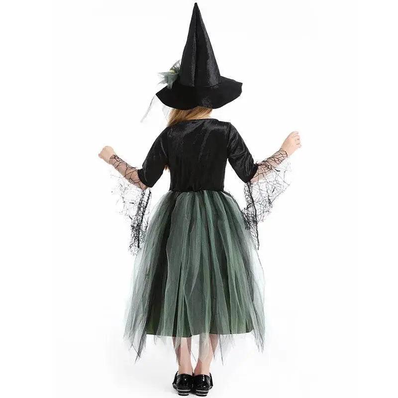  Girls' Spellbinding Sorceress Costume Set - Perfect for Halloween, Cosplay & Carnival Magic -  ToylandEU™