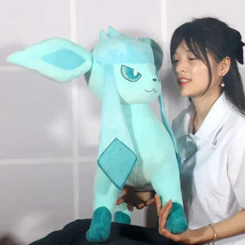 Glaceon Pokemon Plush Oversized Soft Bolster Pillow - ToylandEU
