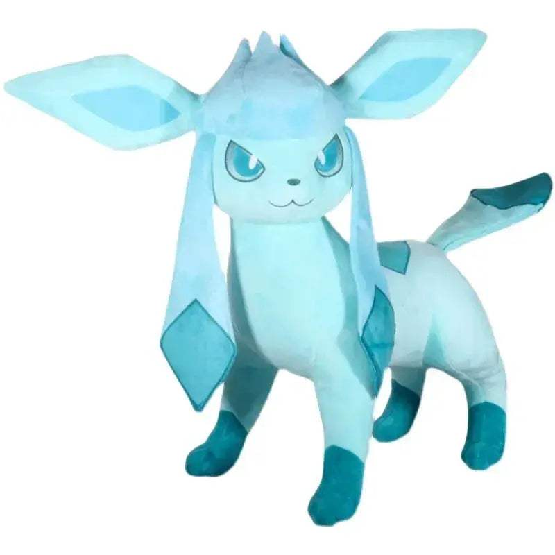 Glaceon Pokemon Plush Oversized Soft Bolster Pillow - ToylandEU