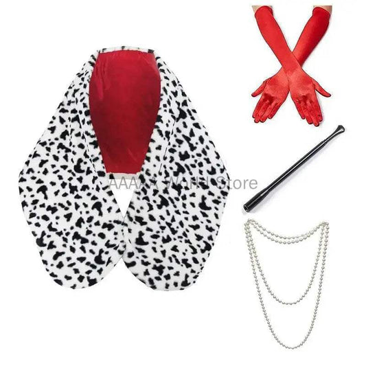  Glam Leopard Print Scarf Gloves 2Pc Set Toyland EU -  ToylandEU™