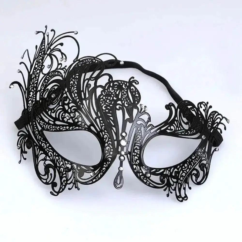  Glam Masquerade Mask Metal Skull Rhinestones Toyland EU -  ToylandEU™