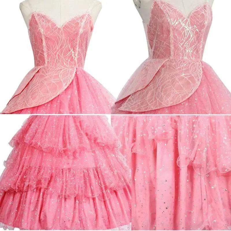  Glamorous Pink Glinda Dress Cosplay Costume Toyland EU -  ToylandEU™