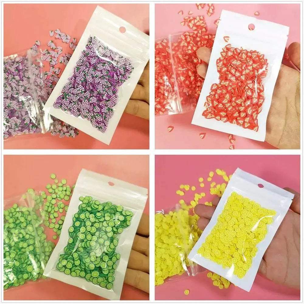  Gleaming Crystal Fruit Slime Slime Toys 5mm Toyland EU -  ToylandEU™
