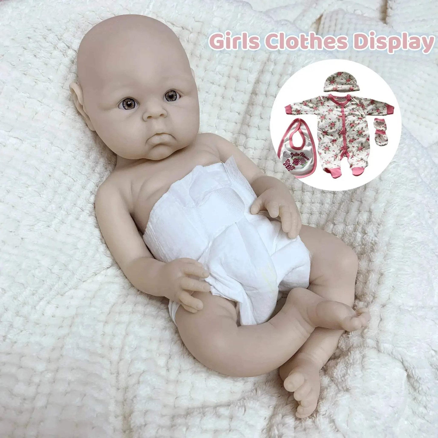  Gleaming Lux Silicone Reborn 18 Inch Doll Toyland EU -  ToylandEU™