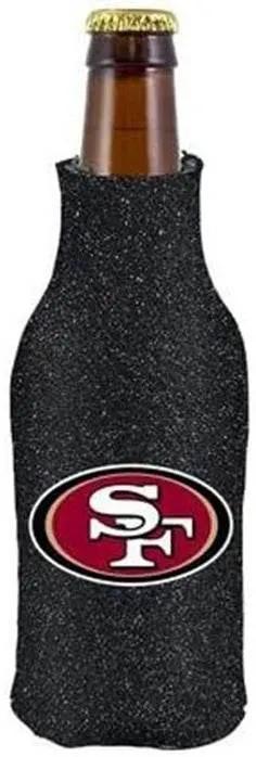  San Francisco 49ers Insulated Glitter Black Bottle Holder -  ToylandEU™