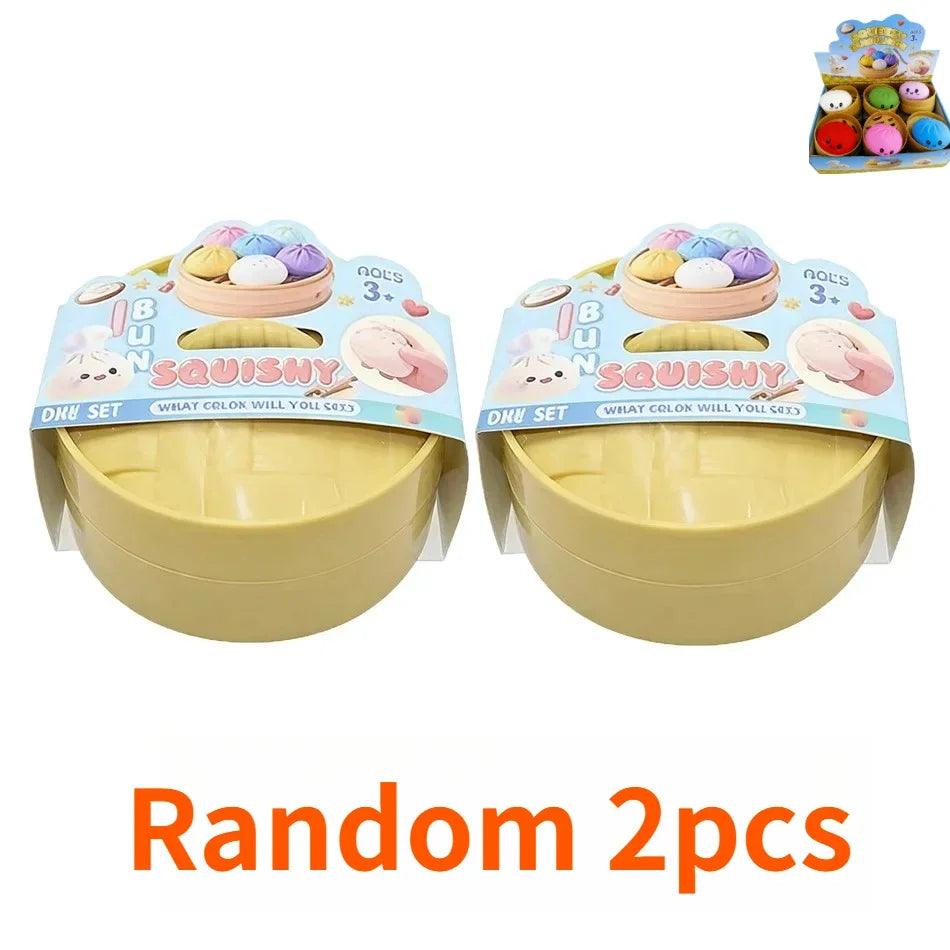 Glitter Dumpling Squishies | Blind Box 10 Colors | Toylandeu™