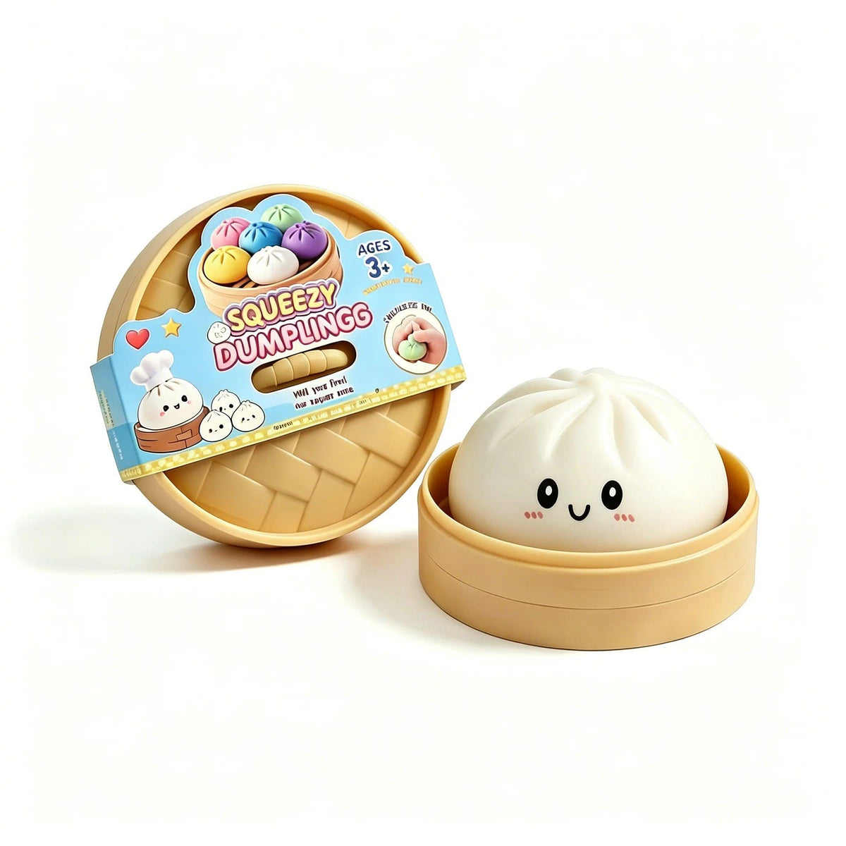 Glitter Dumpling Squishies | Blind Box 10 Colors | Toylandeu™