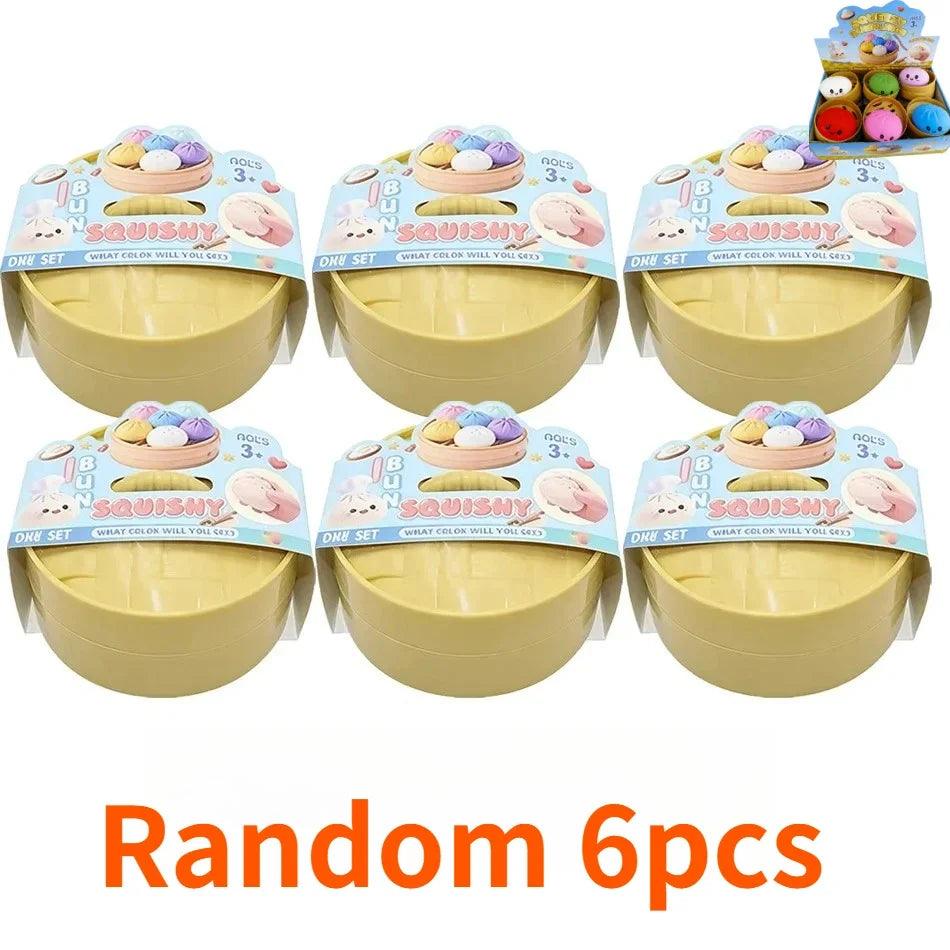 Glitter Dumpling Squishies | Blind Box 10 Colors | Toylandeu™