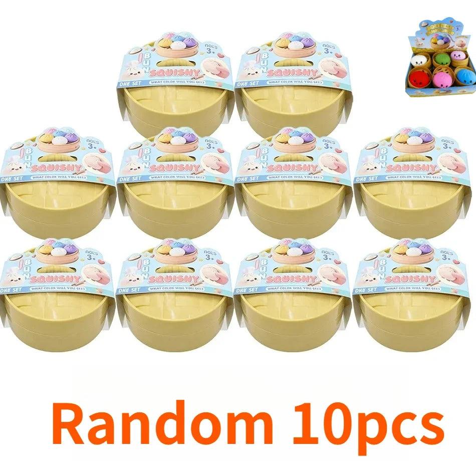 Glitter Dumpling Squishies | Blind Box 10 Colors | Toylandeu™