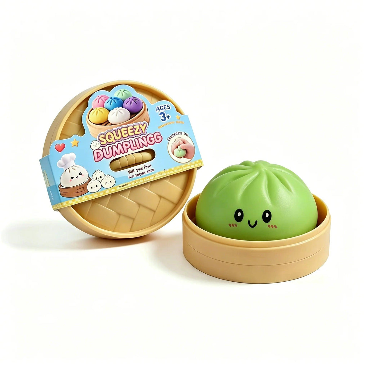 Glitter Dumpling Squishies | Blind Box 10 Colors | Toylandeu™