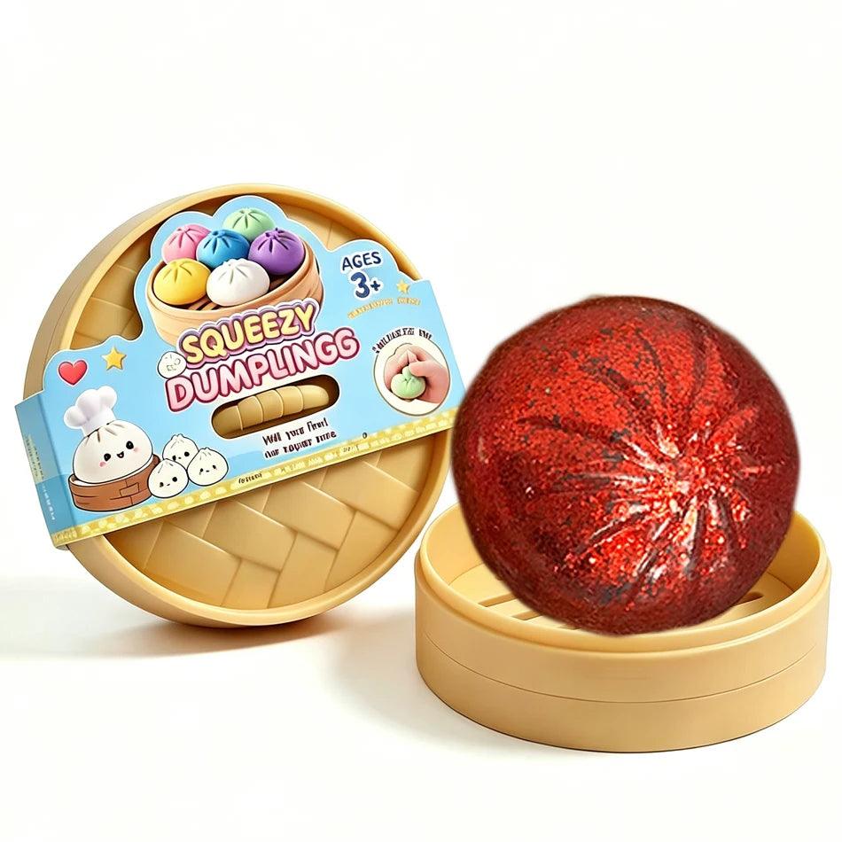 Glitter Dumpling Squishies | Blind Box 10 Colors | Toylandeu™