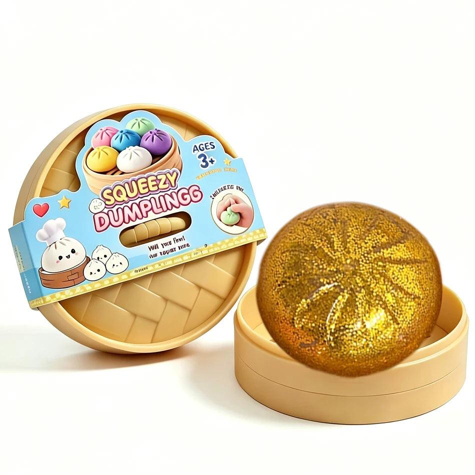 Glitter Dumpling Squishies | Blind Box 10 Colors | Toylandeu™