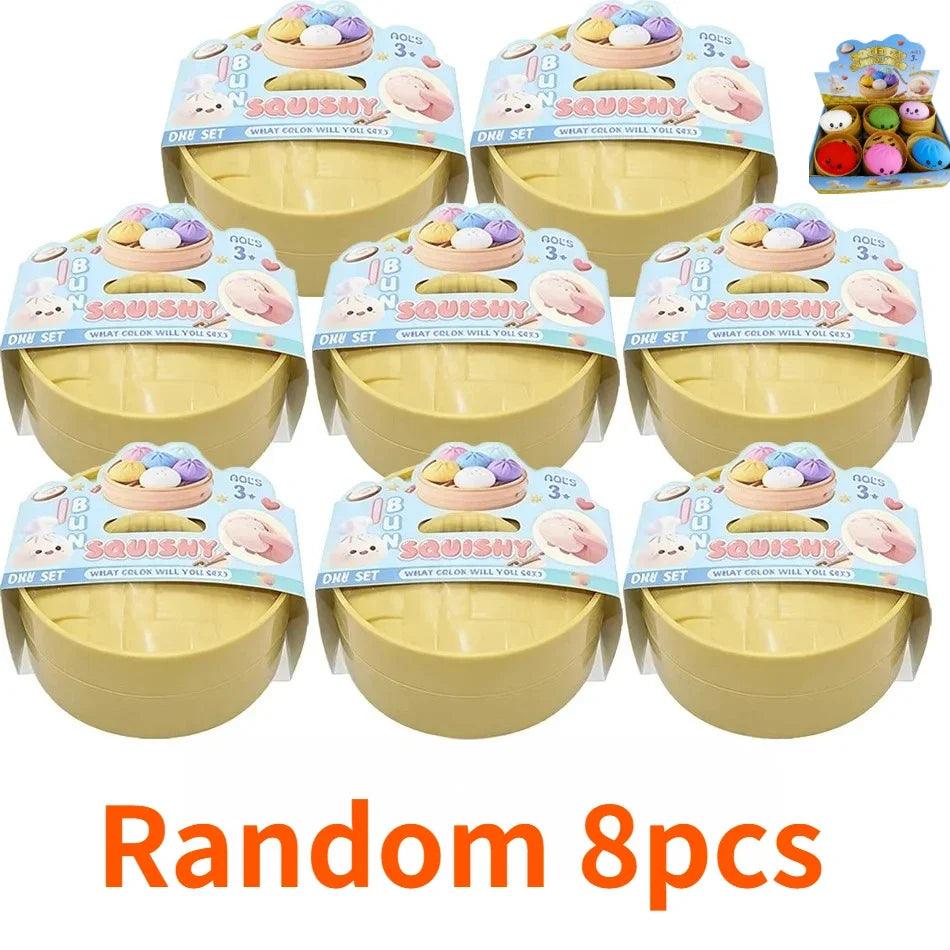 Glitter Dumpling Squishies | Blind Box 10 Colors | Toylandeu™