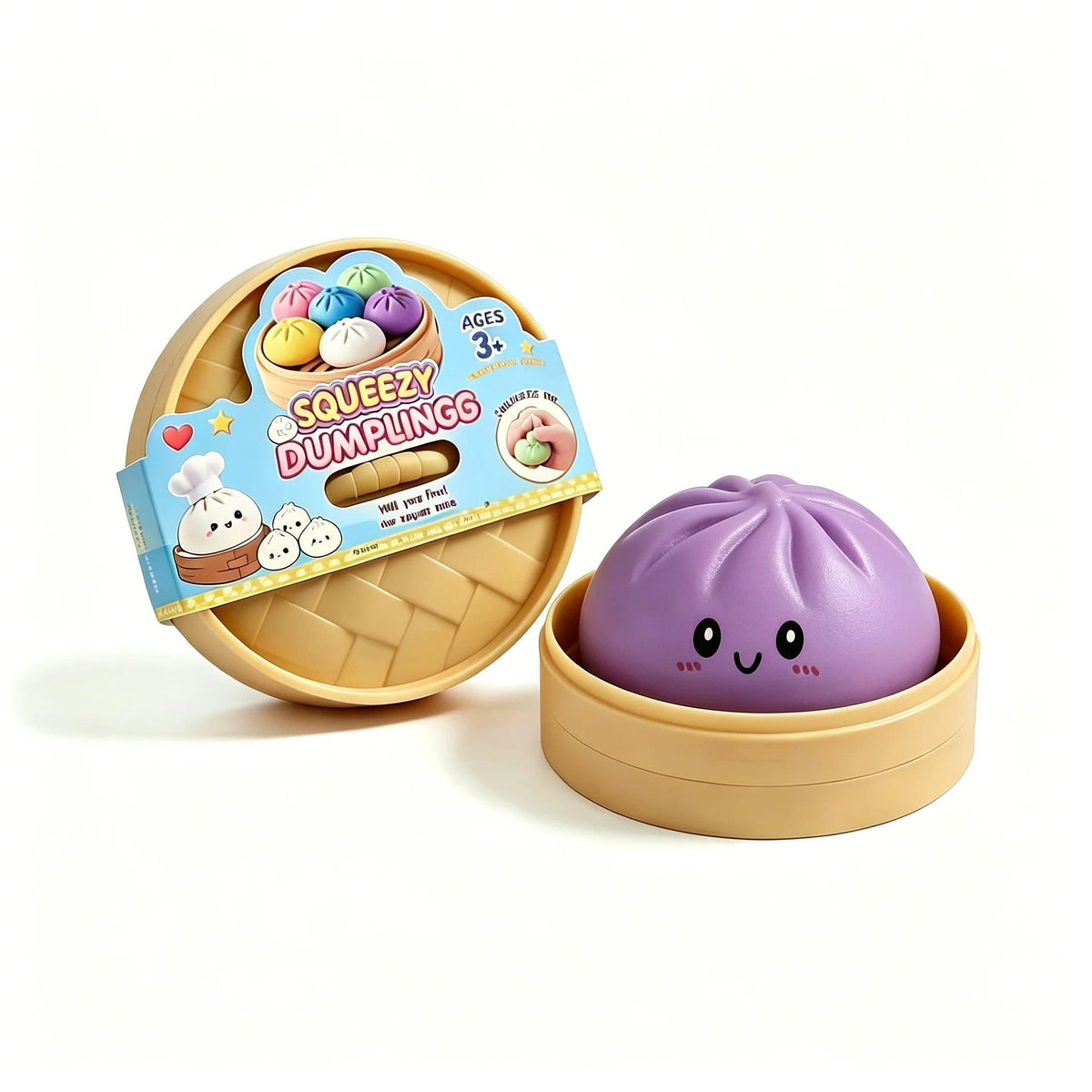 Glitter Dumpling Squishies | Blind Box 10 Colors | Toylandeu™