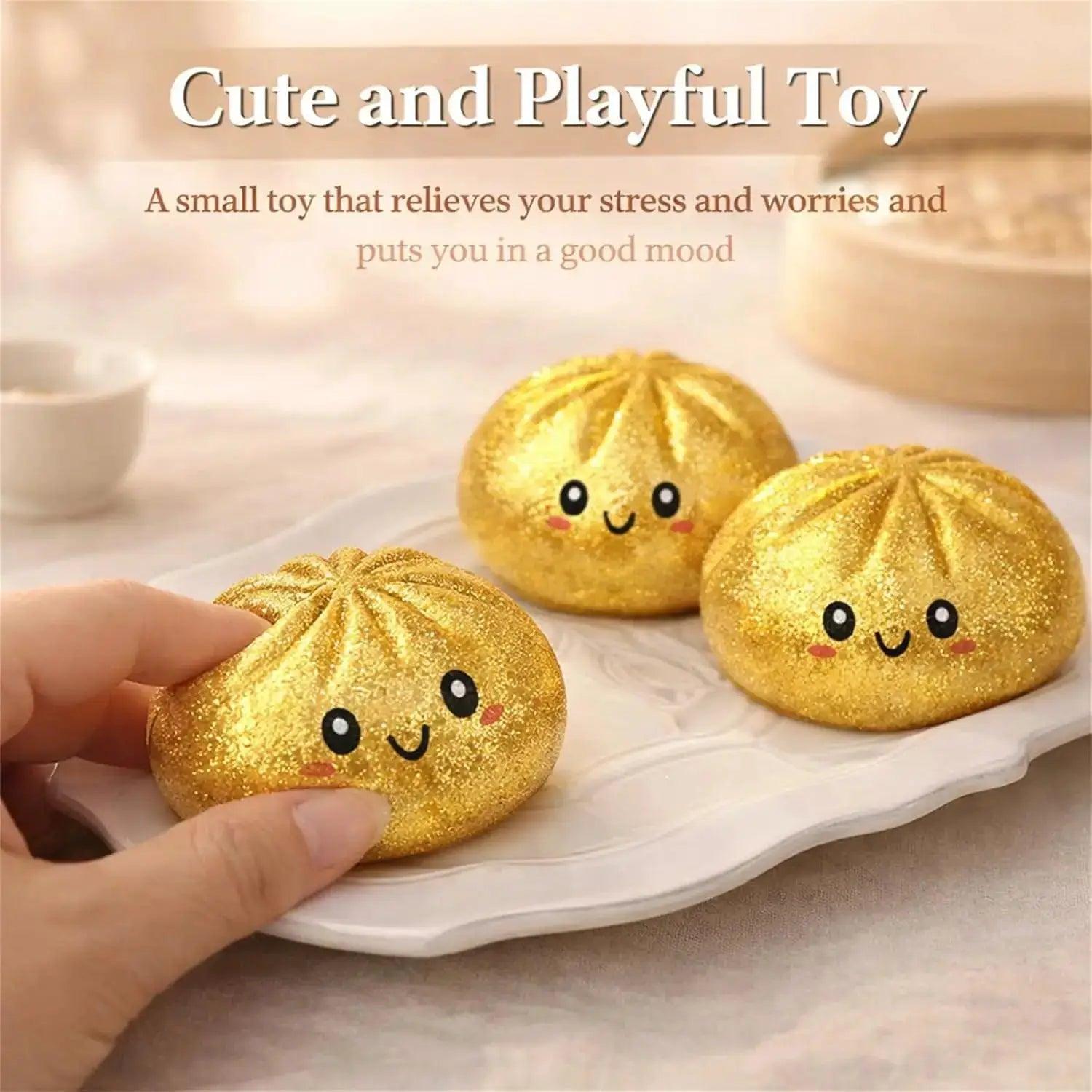  Glitter Dumpling Squishy Toy For Stress Relief Box -  ToylandEU™