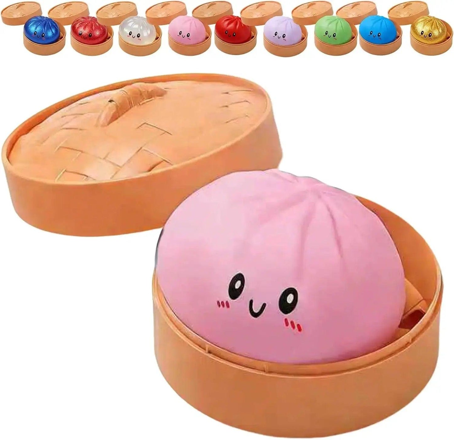  Glitter Dumpling Squishy Toy For Stress Relief Box -  ToylandEU™