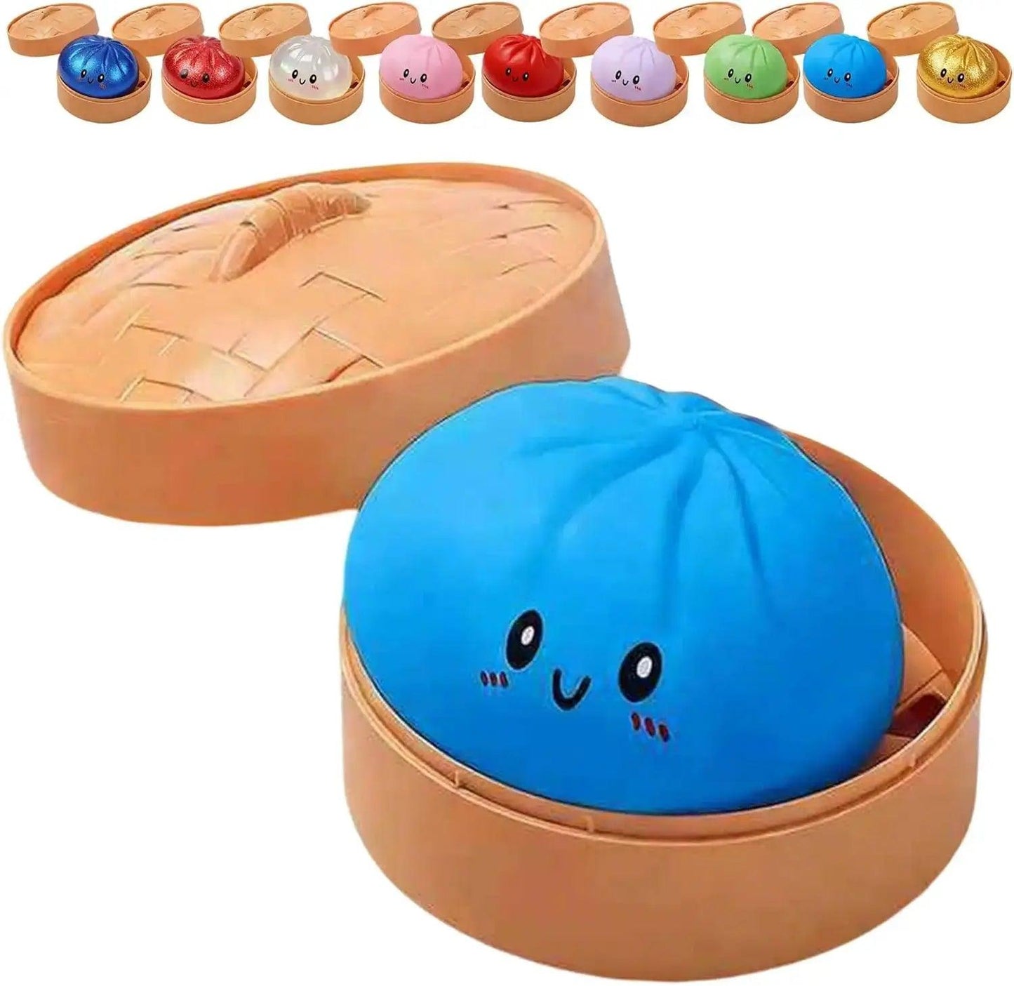  Glitter Dumpling Squishy Toy For Stress Relief Box -  ToylandEU™