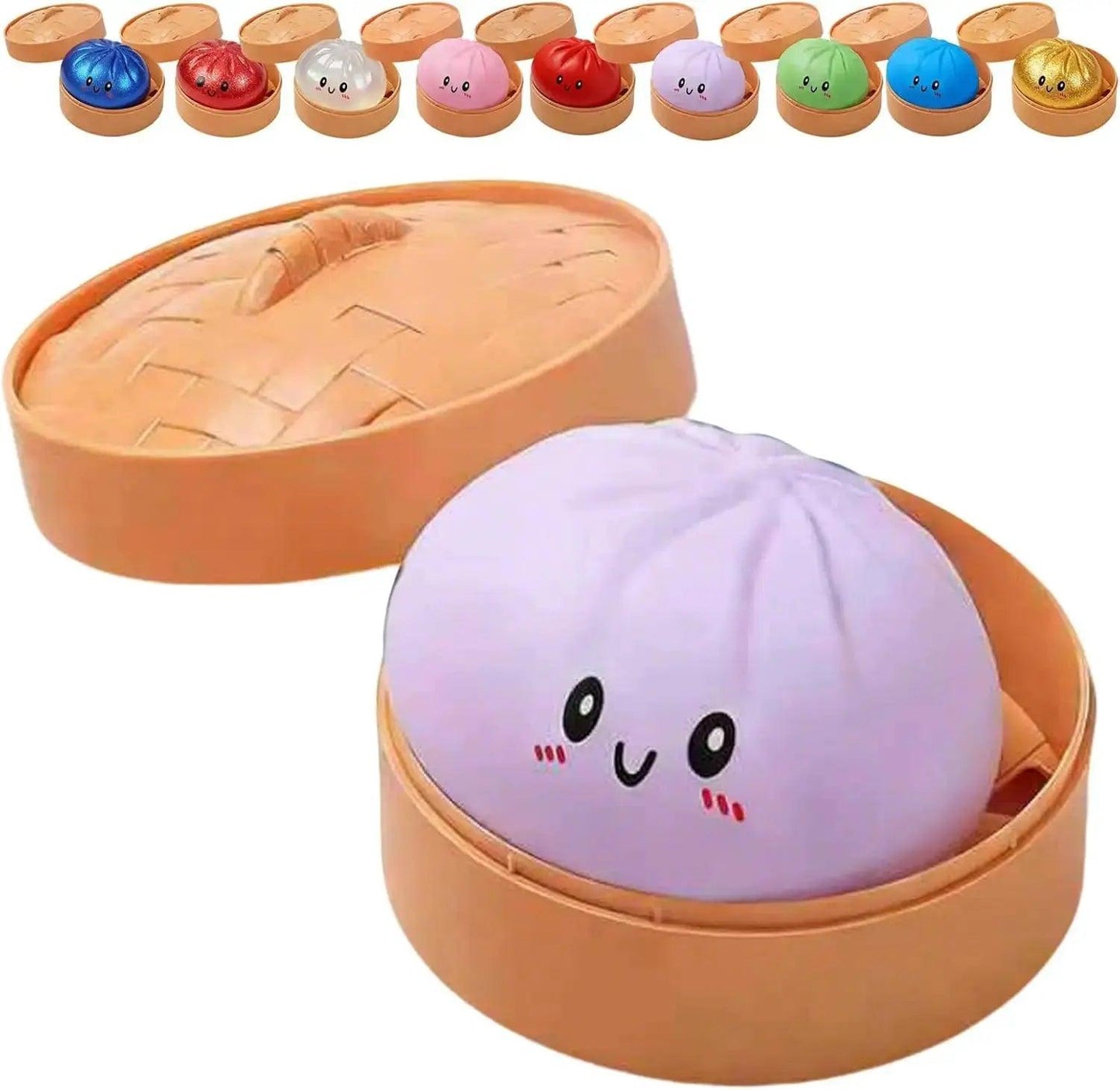  Glitter Dumpling Squishy Toy For Stress Relief Box -  ToylandEU™