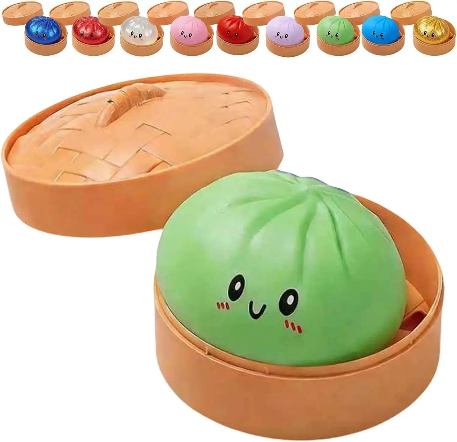  Glitter Dumpling Squishy Toy For Stress Relief Box -  ToylandEU™