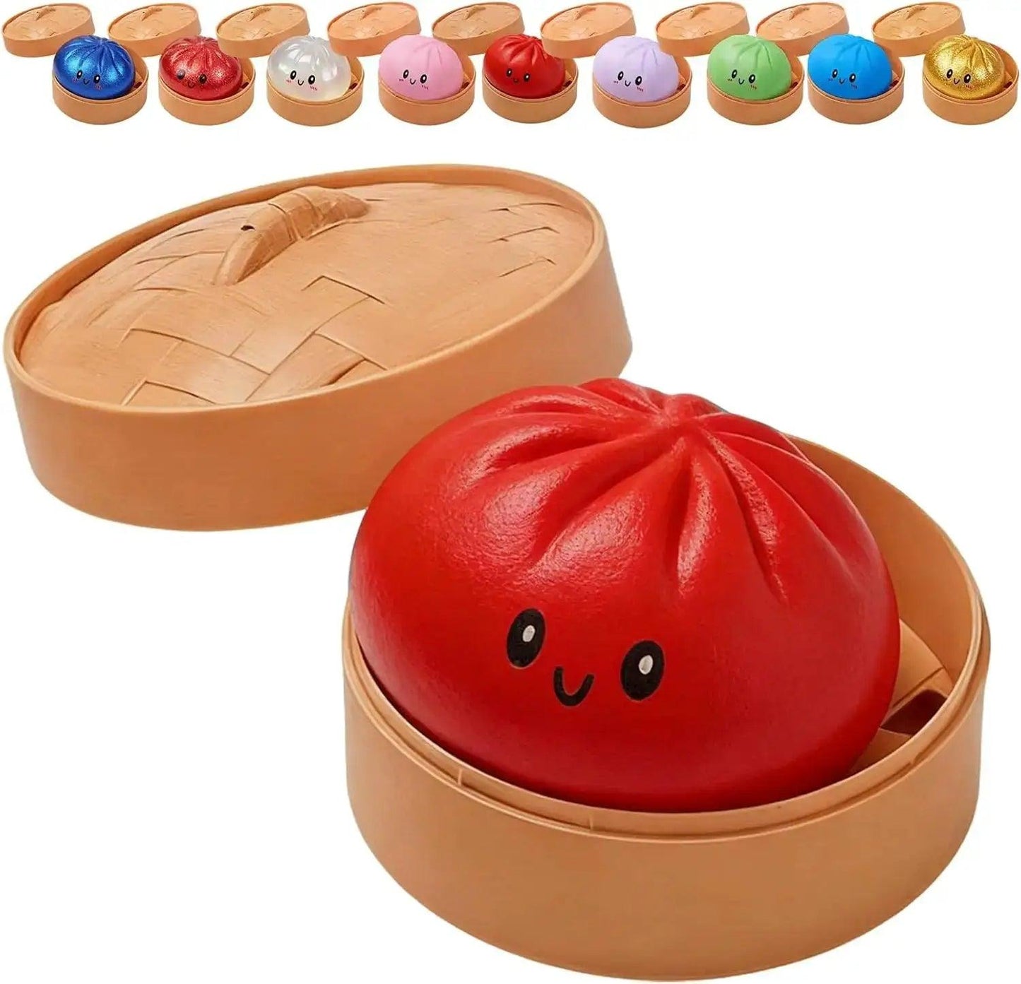  Glitter Dumpling Squishy Toy For Stress Relief Box -  ToylandEU™